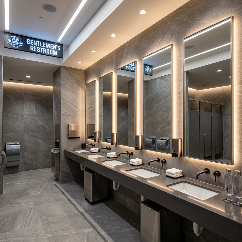 Clean Washrooms